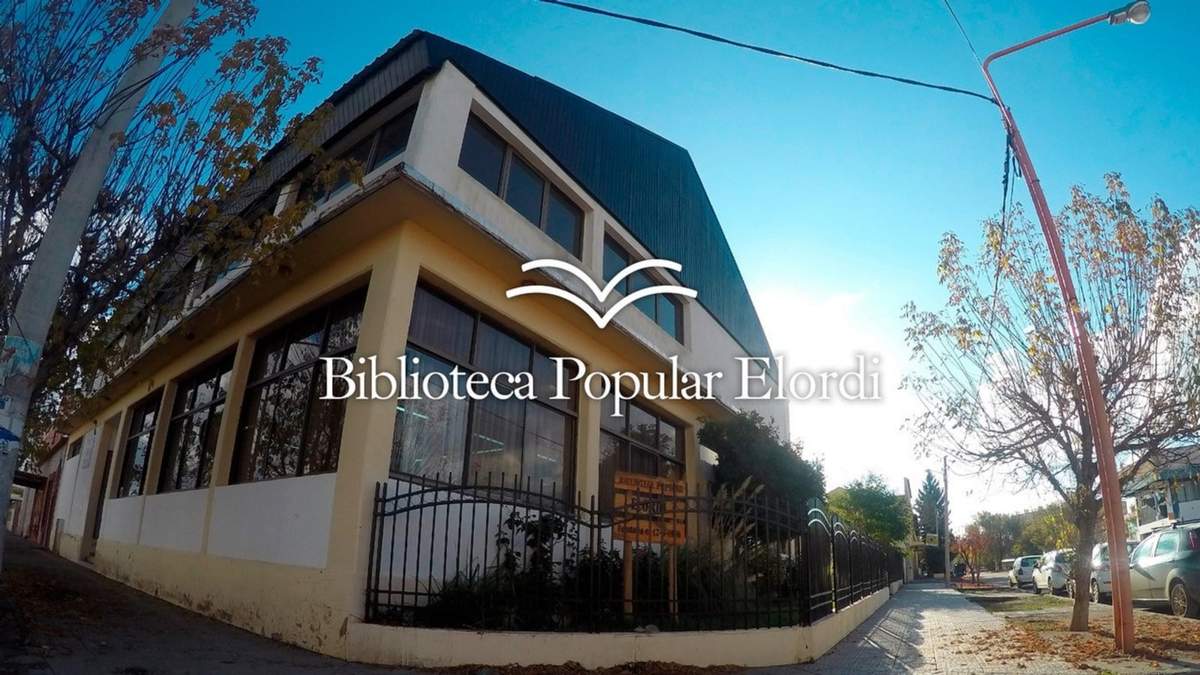 Edificio de la Biblioteca Popular Elordi de Zapala.