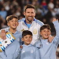El dulce posteo de Antonela Roccuzzo tras el partido de la Selección