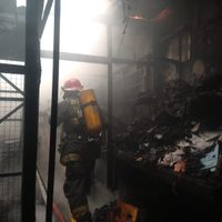 Explotó una garrafa en Maipú y un hombre resultó herido