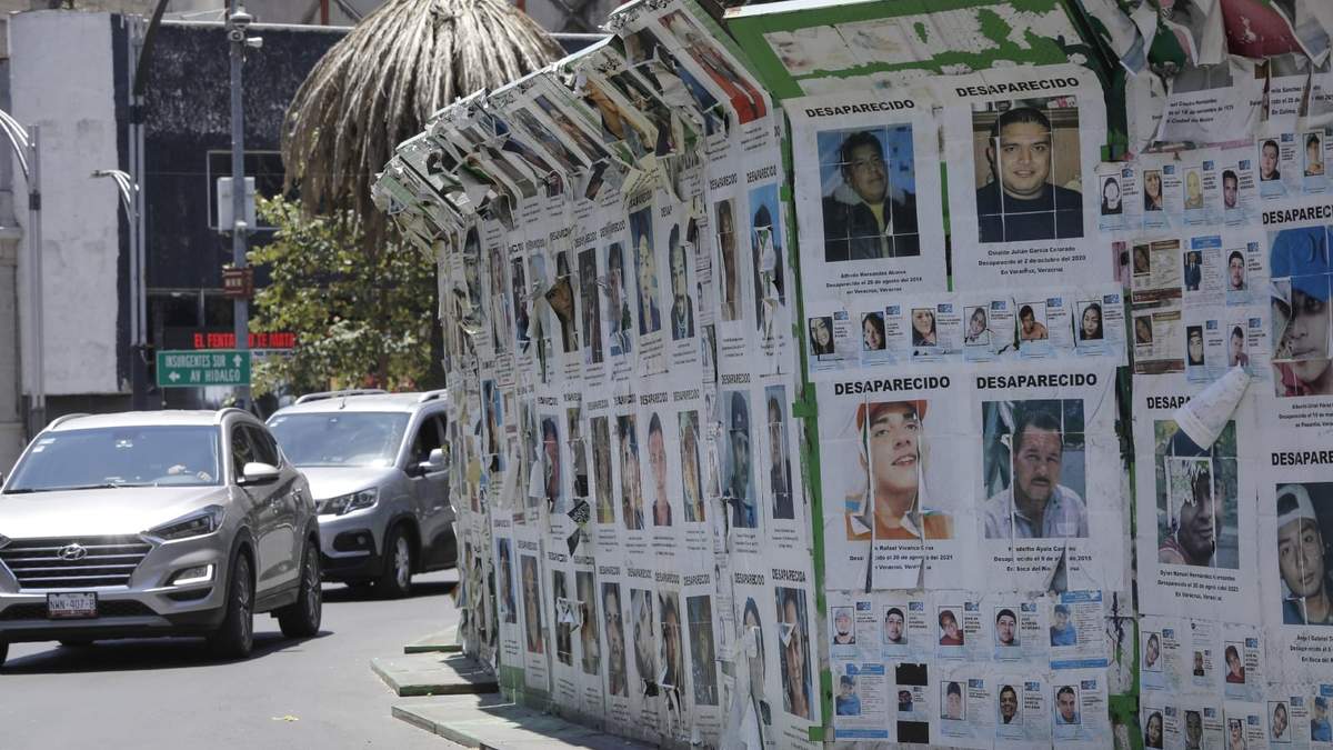 Glorieta de los desaparecidos en la CDMX