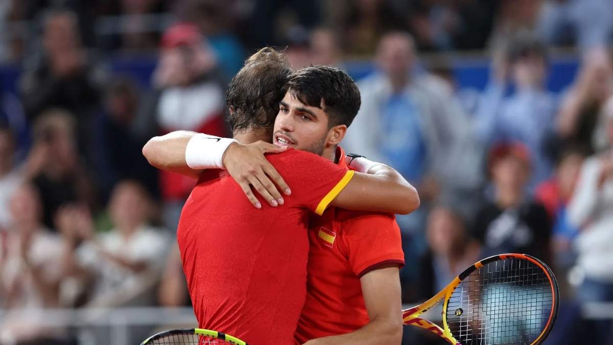 Rafael Nadal y Carlos Alcaraz Fuente: (X)