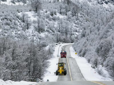 Atención: solicitaron extrema precaución al circular por un tramo de la ruta 40