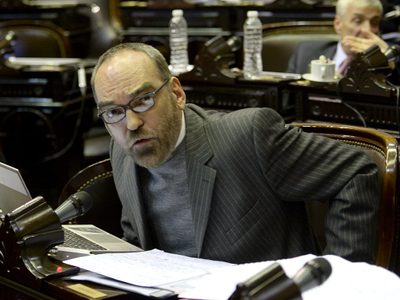 Fernado Iglesias fue acusado de llamar a un alzamiento armado