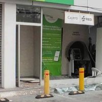 Detonan bomba en sucursal de Elektra en Edomex para robar cajero de Banco Azteca