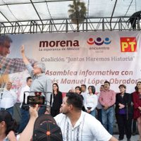 'Lo quiera o no lo quiera, la mafia va para fuera”, clama López Obrador en Sonora