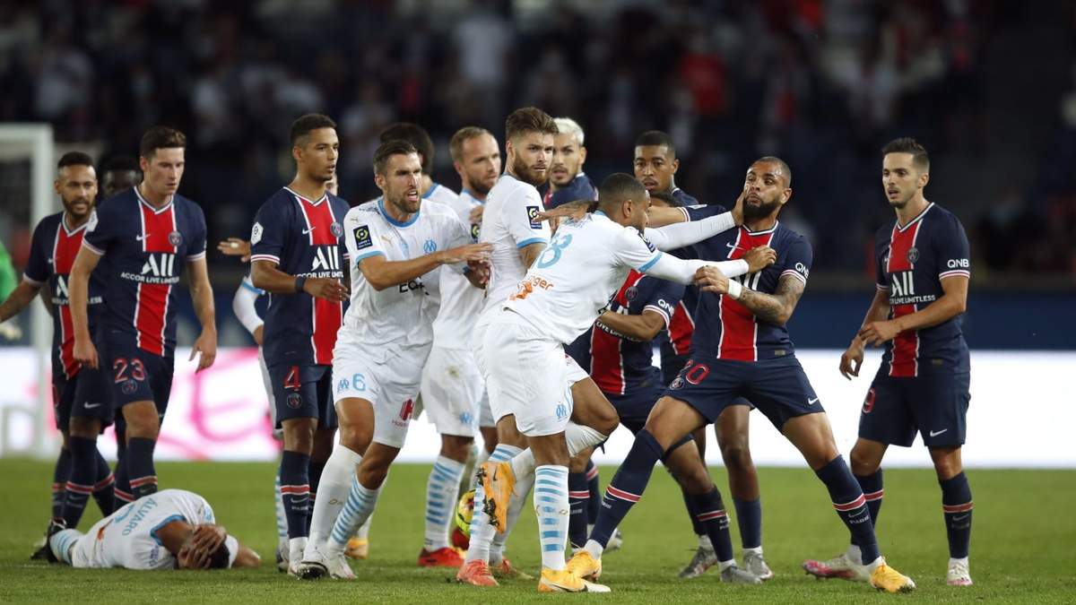 PSG vs Marsella. Fuente (Instagram)