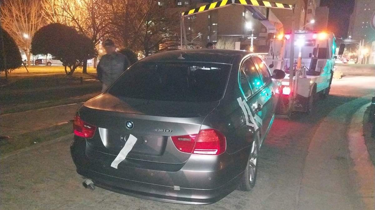 Auto secuestrado. Fuente: (X)