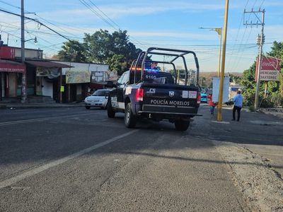 Jornada violenta en Morelos deja tres personas sin vida y dos policías lesionados