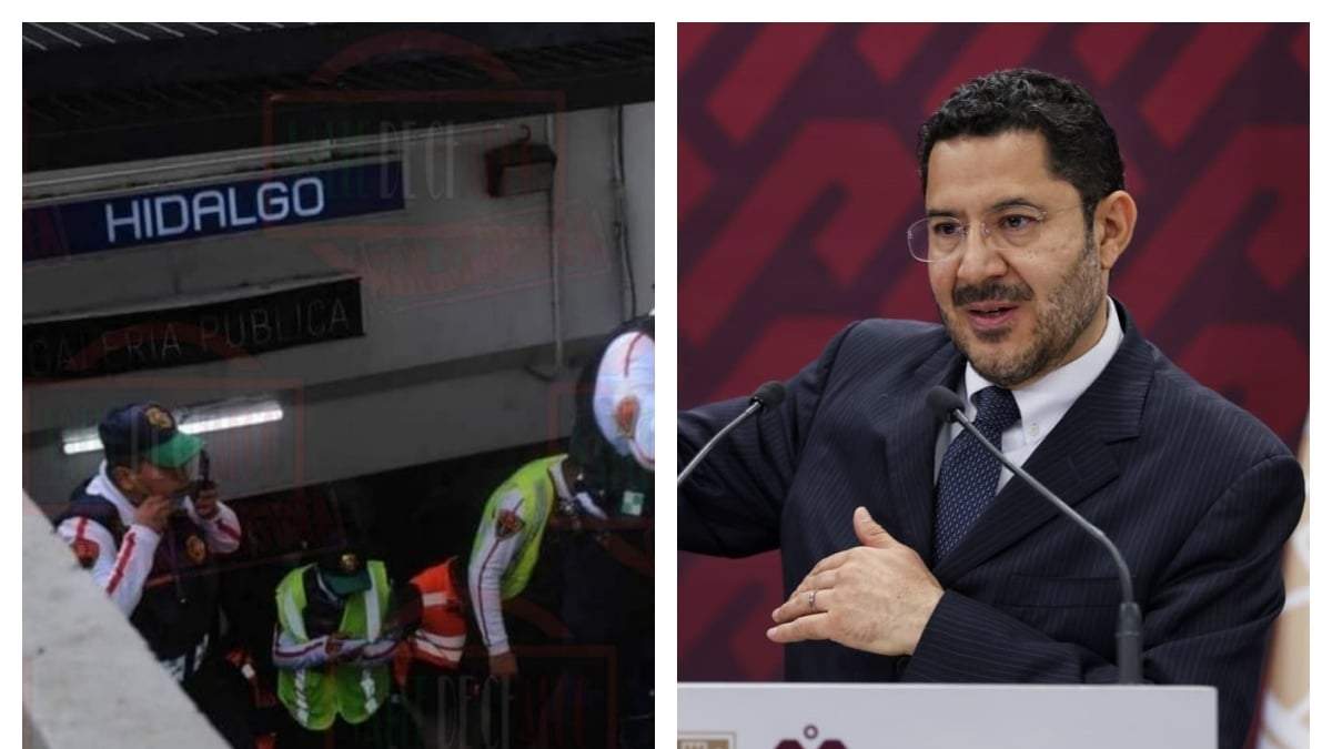El jefe de gobierno, Martí Batres, habla sobre las dos personas arrolladas por el Metro en la estación Hidalgo de la Línea 2
