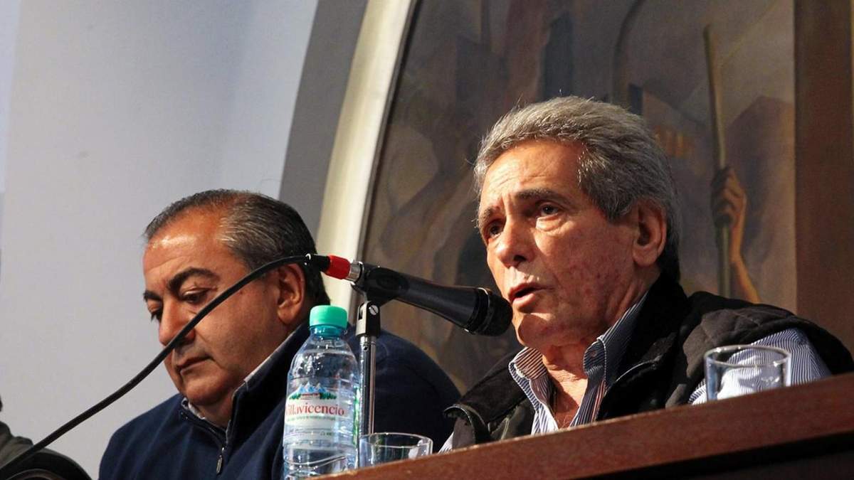 Líderes de la CGT, Héctor Daer y Carlos Acuña. Fuente: (Twitter)