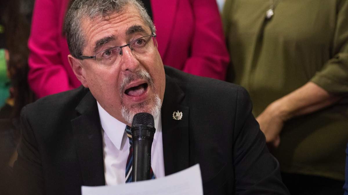 El presidente electo Bernardo Arévalo