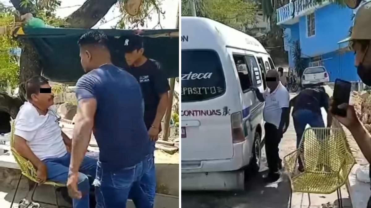 Momento de la agresión