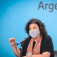 Carla Vizzotti está en Inglaterra para intercambiar experiencias de vacunación