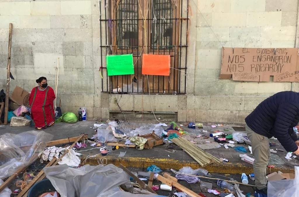 Desalojo de triquis en Oaxaca