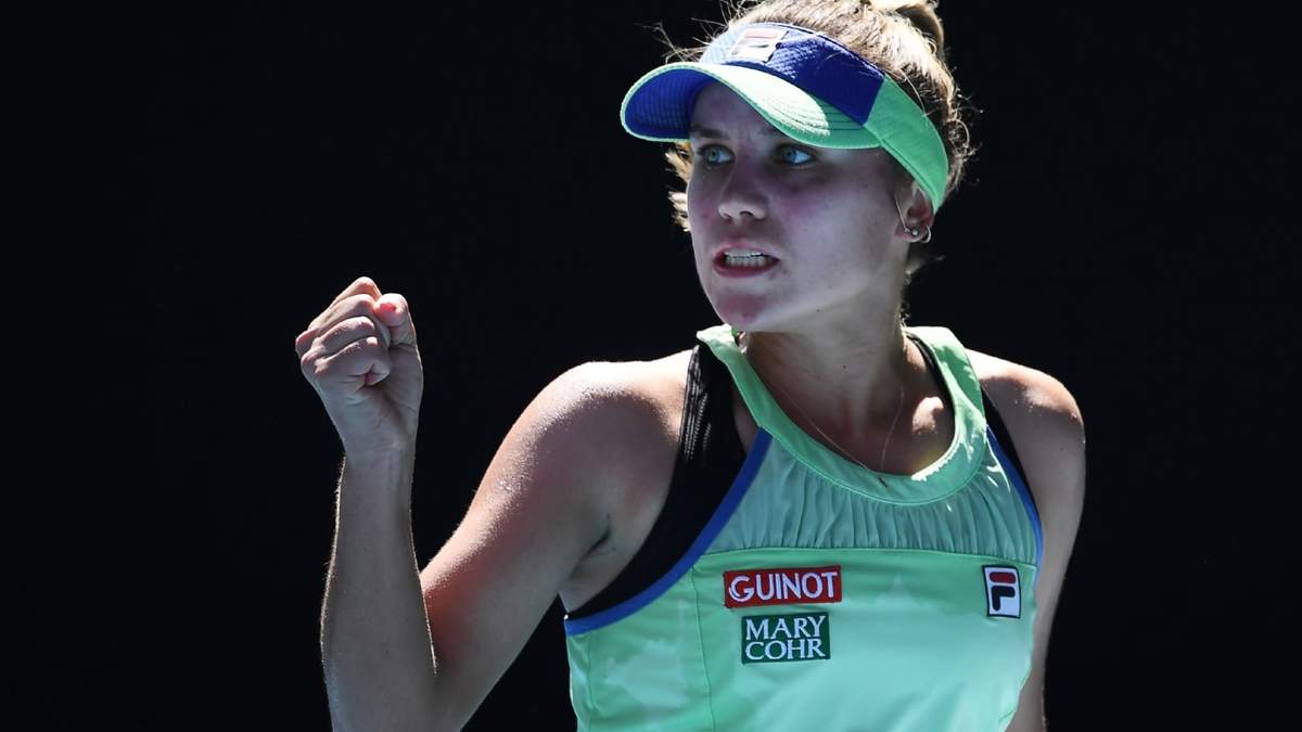 Sofia Kenin. Fuente (Instagram)