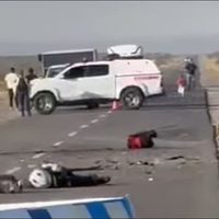 Un motociclista perdió la vida en un choque frontal en la Ruta Nacional 237