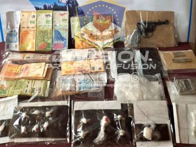 Hallaron un kiosco de drogas en el barrio San Lorenzo