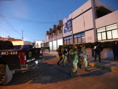 Ejército revisa las comisarías de Colotlán y Villa Guerrero en Jalisco