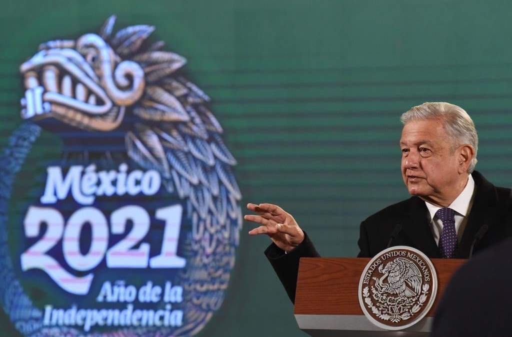 El presidente López Obrador