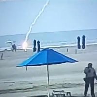 Un rayo mata a una turista en una playa de Cartagena (Video)