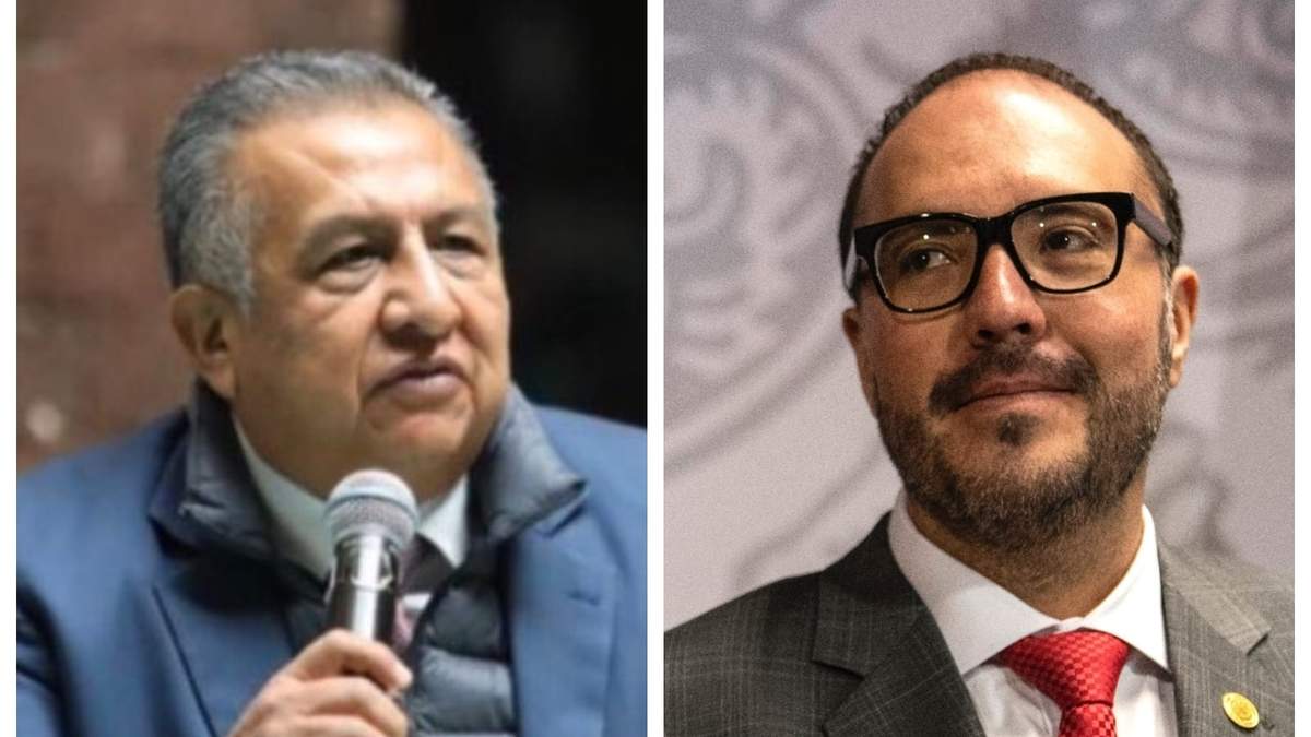 Los diputados Benjamín Saúl Huerta y Mauricio Toledo