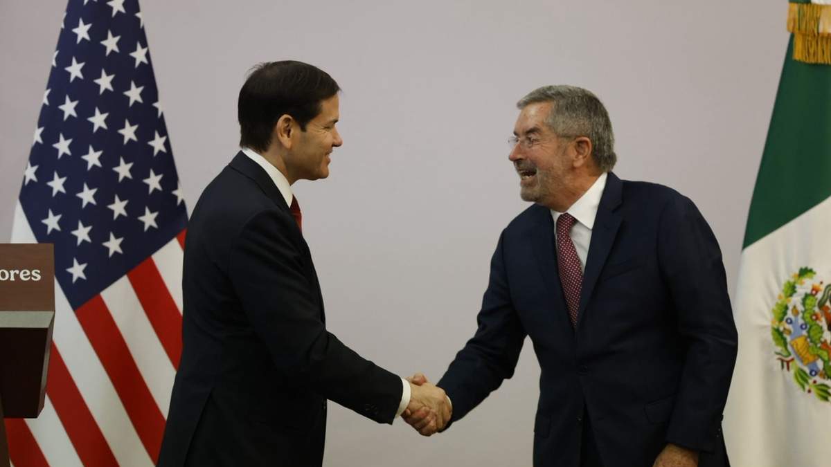 Marco Rubio y Juan Ramón de la Fuente