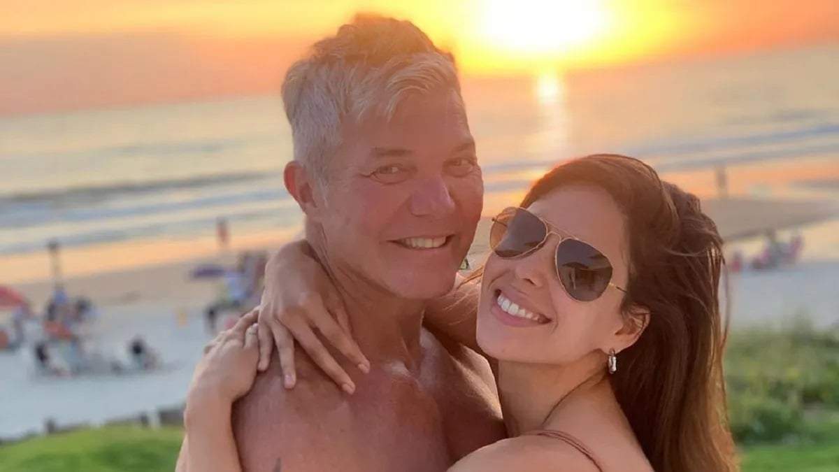 Fernando Burlando y Barby Franco. Fuente: (Twitter)