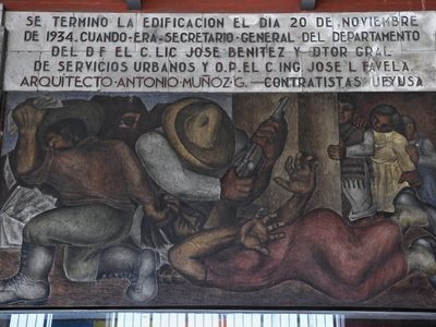 Muralismo en las normales rurales: la gran hazaña