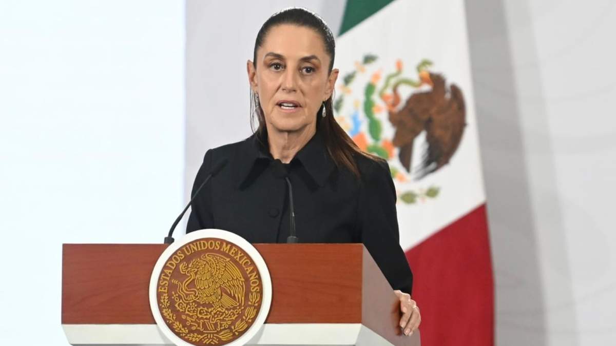 La presidenta Claudia Sheinbaum encabezó la conferencia mañanera en Palacio Nacional