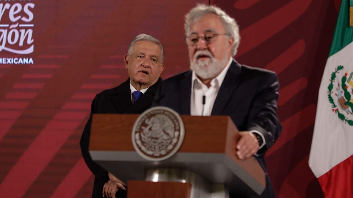 AMLO y Alejandro Encinas