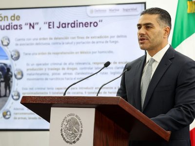 La captura de “El Jardinero” fue íntegramente ejecutada por autoridades mexicanas: Harfuch
