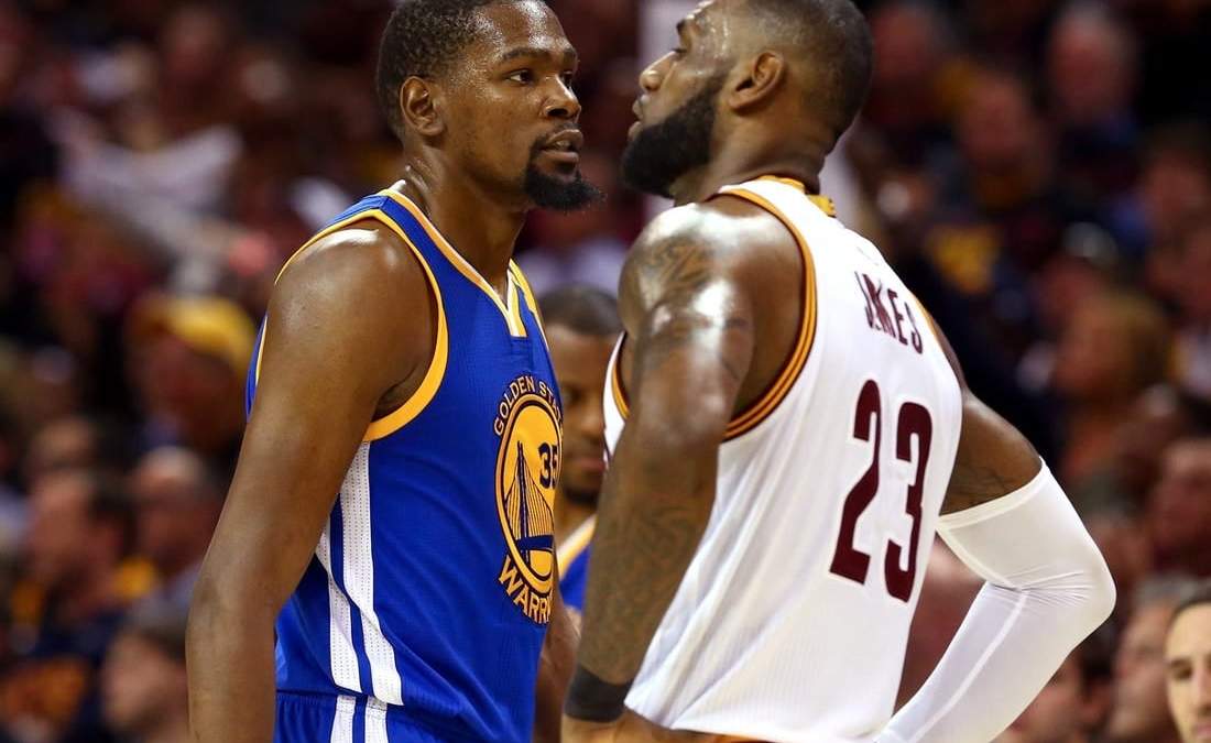 Kevin Durant y Lebron James. Fuente (Instagram)