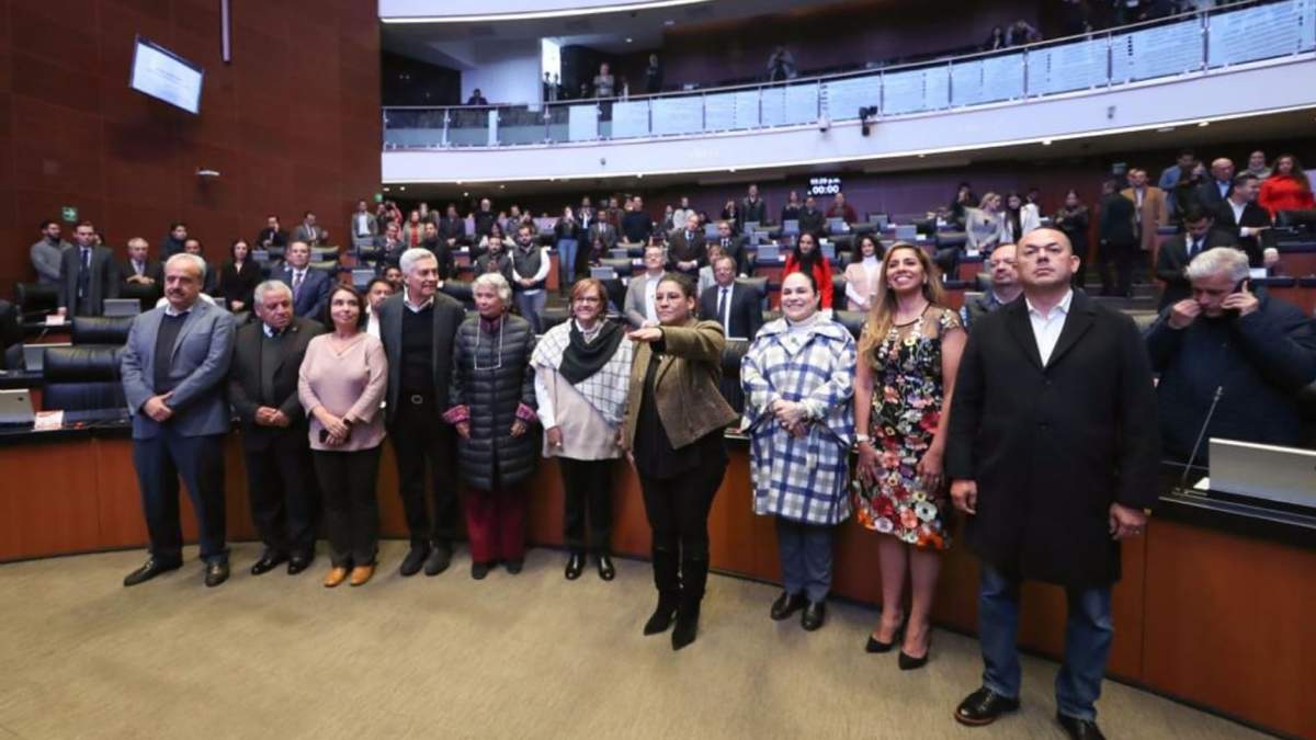 Lenia Batres rinde protesta ante el Pleno del Senado de la República como ministra de la SCJN en sustitución de Arturo Zaldívar
