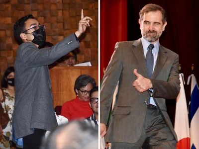 "Cínico, traidor a la democracia", gritan a Lorenzo Córdova; esto respondió el presidente del INE