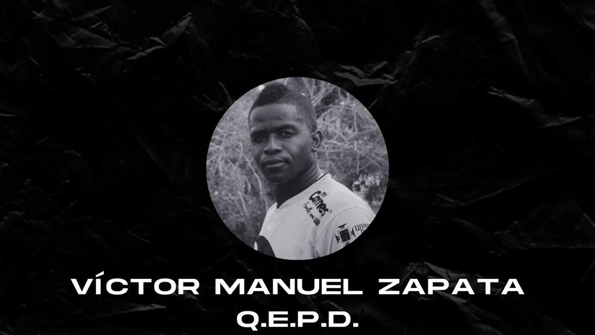 Víctor Manuel Zapata, exfutbolista colombiano, murió tras un accidente automovilístico