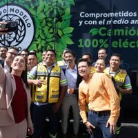 Arranca en CDMX primera estación de recarga para camiones eléctricos de carga pesada