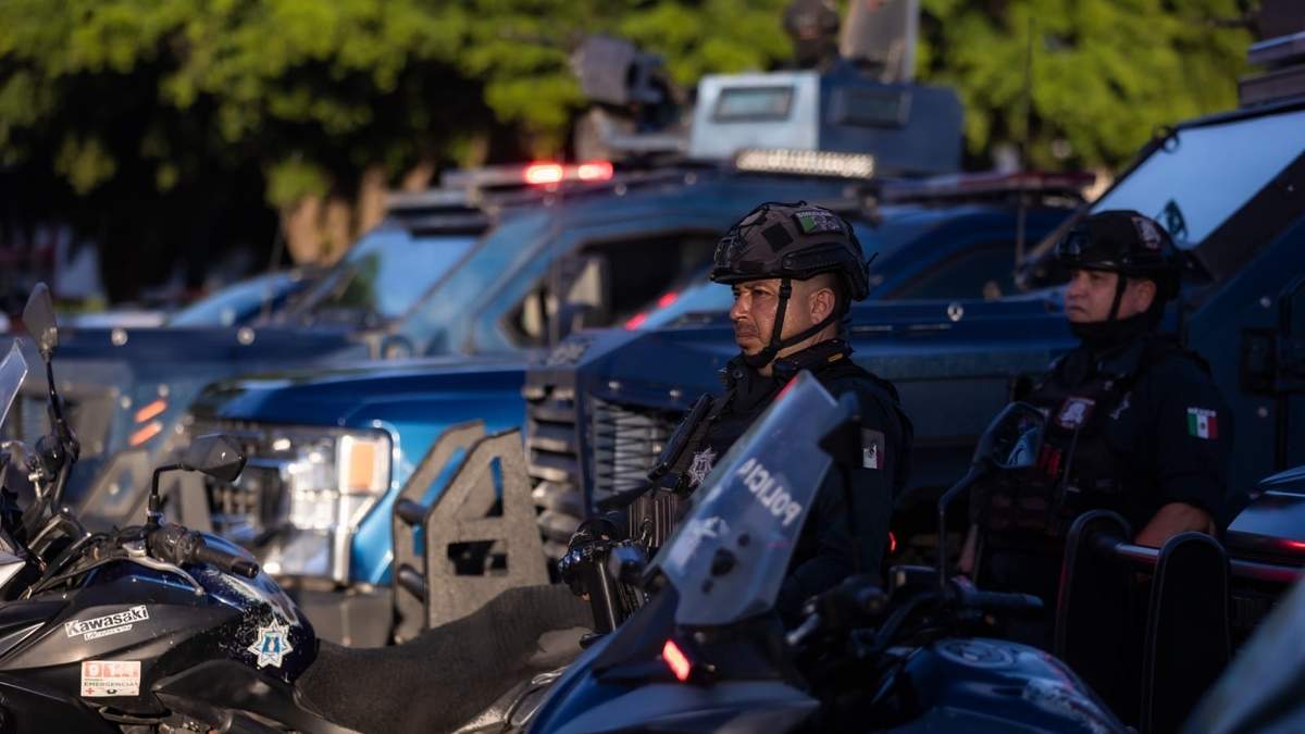 Operativo de seguridad en Culiacán
