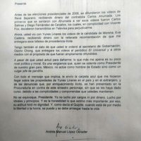AMLO envía a Peña la 'carpeta azul” con denuncias y propiedades de Yunes Linares