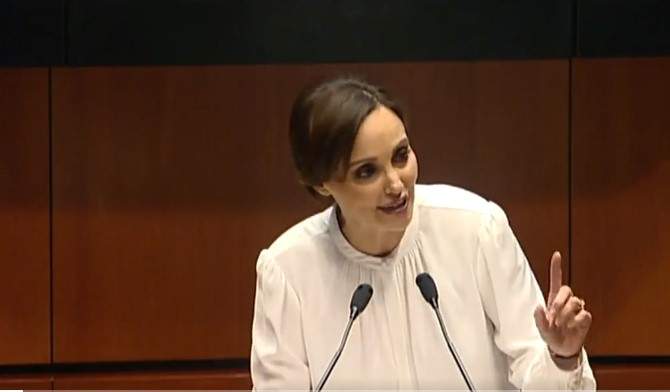 Lilly Téllez, en debate sobre militarizar la Guardia Nacional