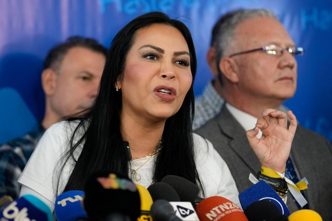 Delsa Solórzano Oposición Venezuela . Fernando Vergara  AP