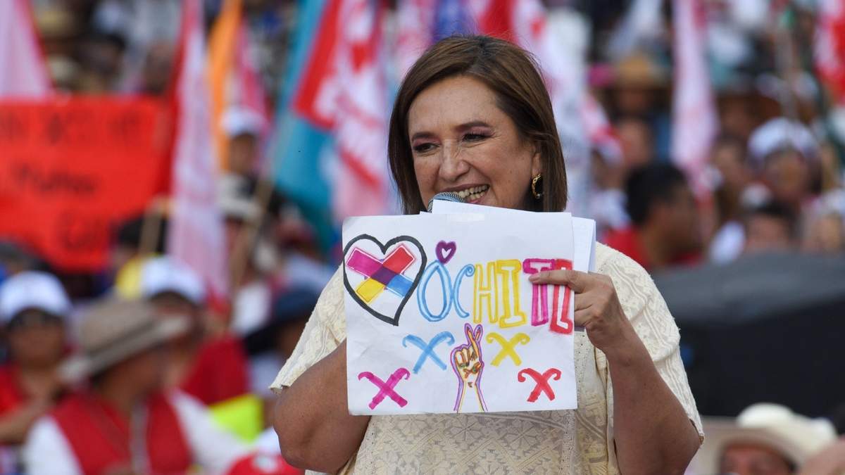 Mitin de Xóchitl Gálvez