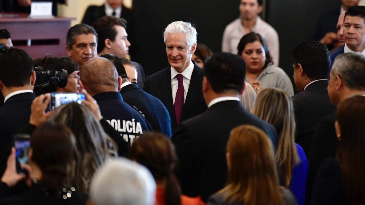 Alfredo del Mazo, gobernador del Estado de México