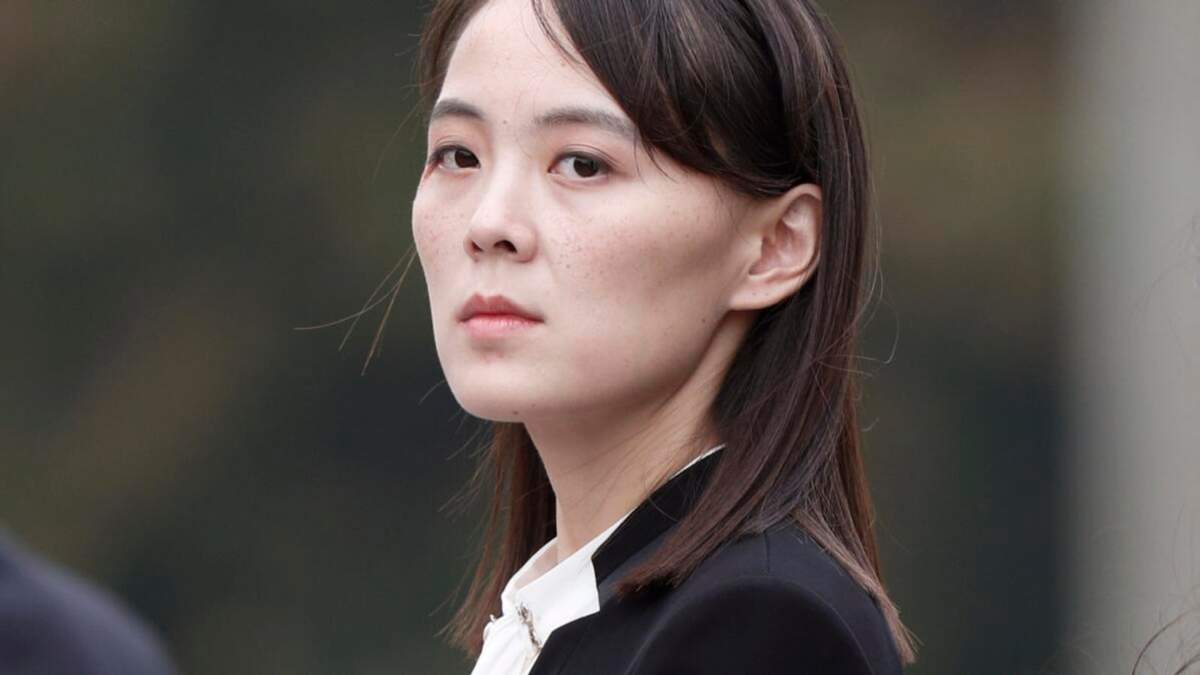 Kim Yo Jung, hermana del gobernante norcoreano Kim Jong Un, durante una ceremonia en el Mausoleo a Ho Chi Minh, en Hanoi, Vietnam