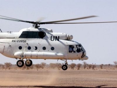 Atacado por bandas armadas un helicóptero de Naciones Unidas que sobrevolaba la capital de Haití