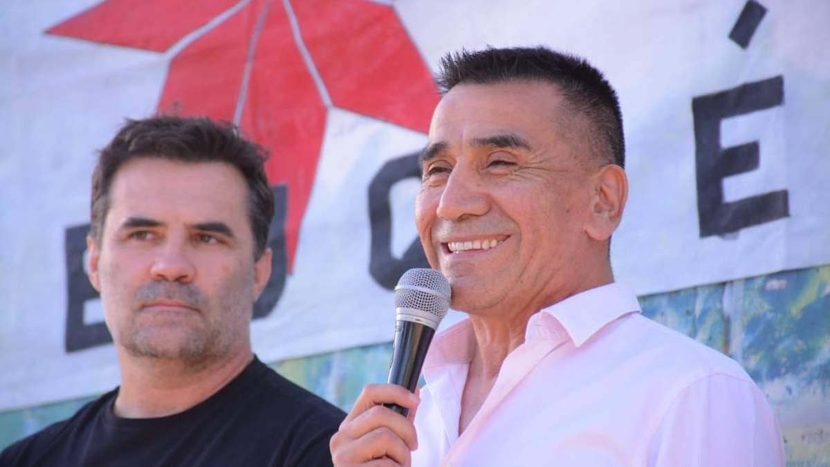 Ramón Rioseco, candidato a gobernador, y Darío Martínez, candidato a diputado provincial. Fuente: (Prensa Rioseco)