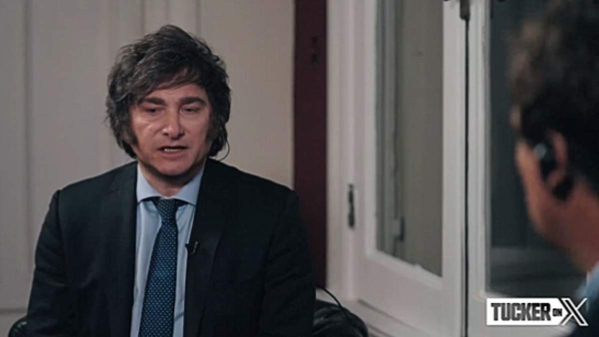 Javier Milei. Fuente: (Twitter)