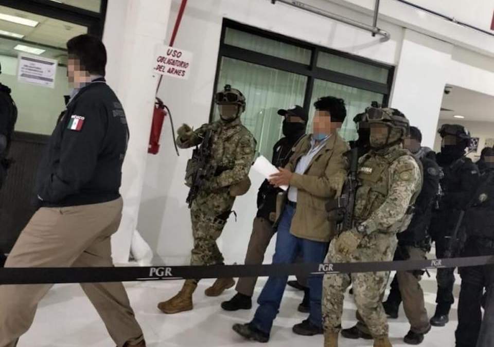 Rafael Caro Quintero en el día de su captura