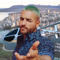 Una exclusiva forma de viajar: Maluma conoce el mundo a bordo de un jet y de un helicóptero