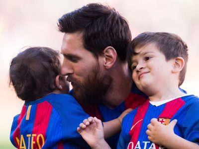 Lo hizo de nuevo: la increíble foto del hijo de Lionel Messi que está causando furor en las redes