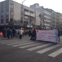 Transportistas marchan en Gustavo A. Madero e Iztapalapa para exigir más seguridad en carreteras